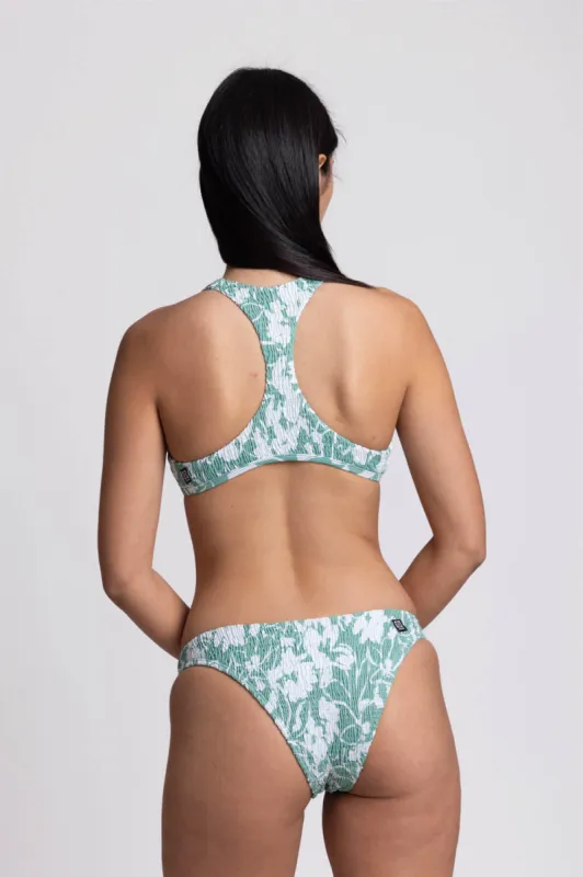 Kelia Smocked Bikini Bottom sold by Jolyn