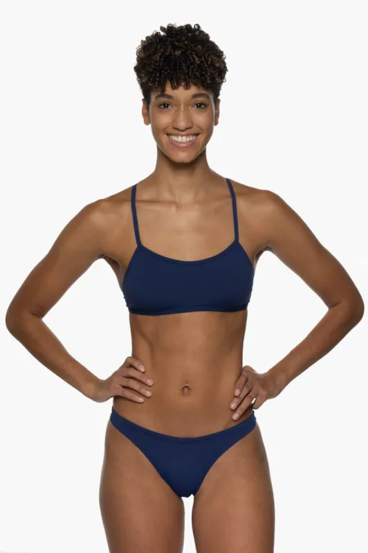 Jenna Bikini Bottom - Navy sold by Jolyn