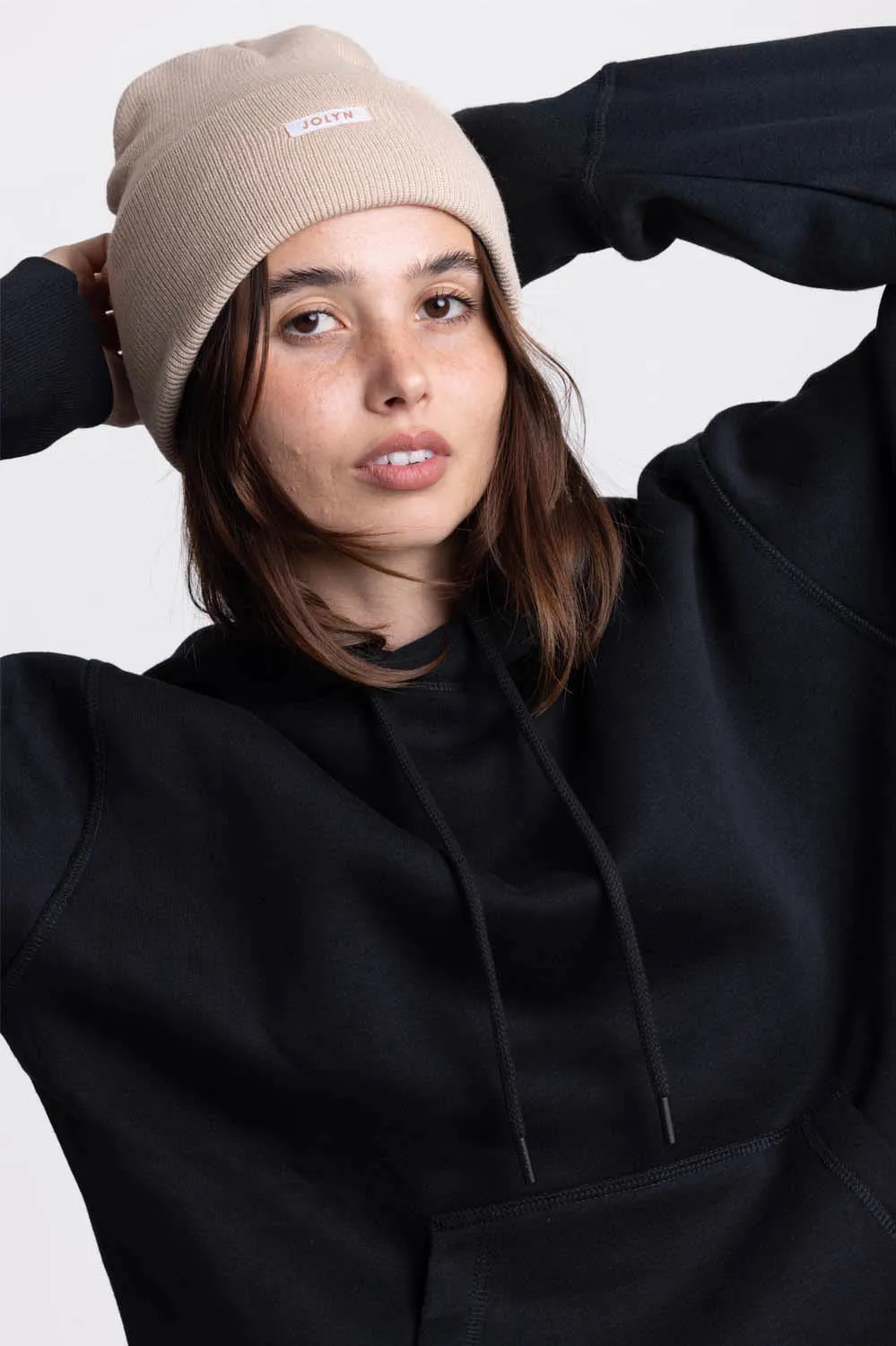 Cuff Beanie - Classic Beige sold by Jolyn