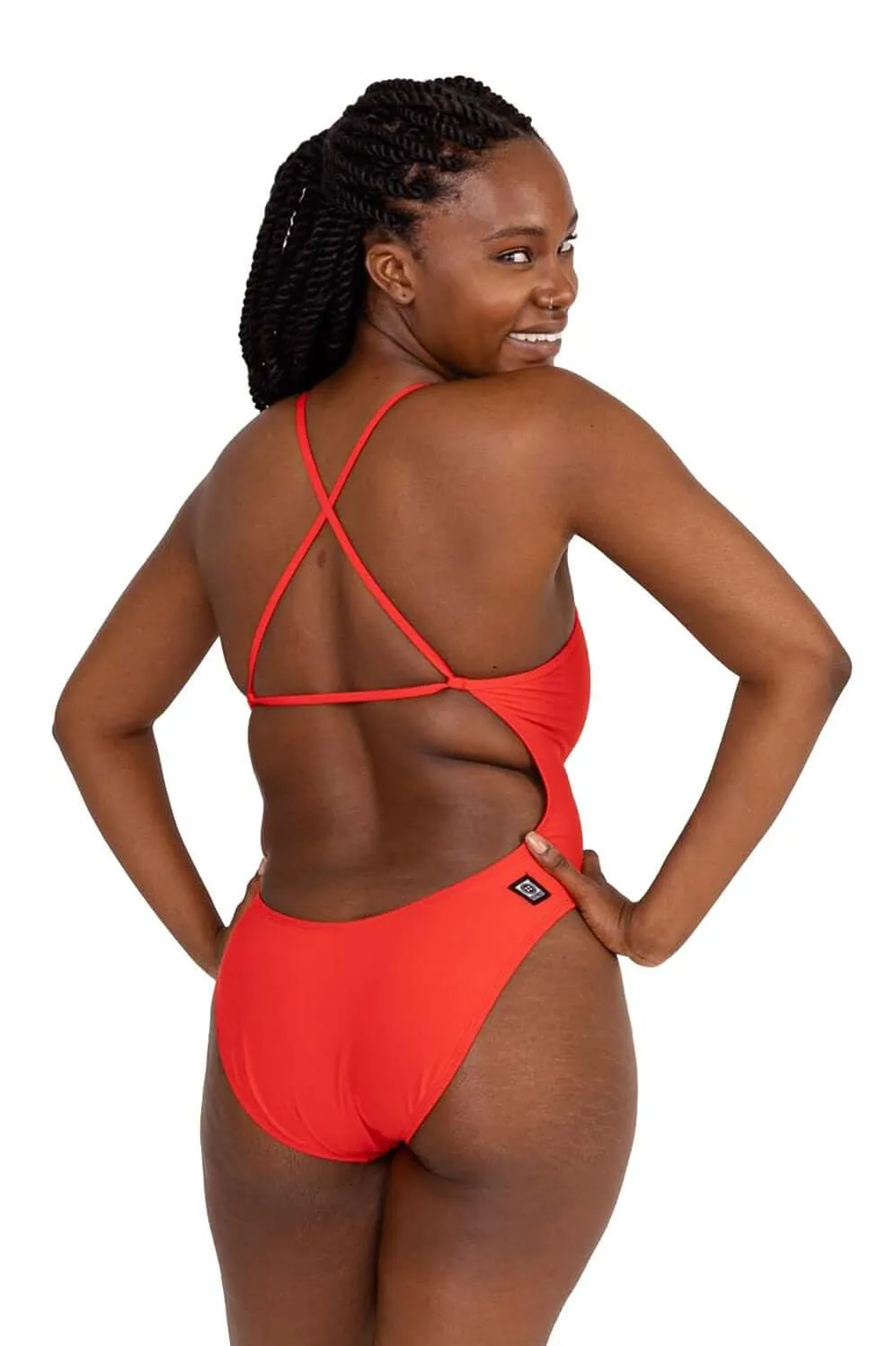Brandon One Piece Swimsuit - Strawberry sold by Jolyn product image thumbnail 2