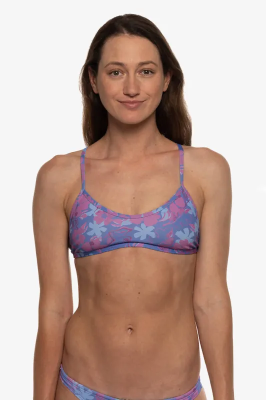 Malia Bikini Top - Hibiscus sold by Jolyn