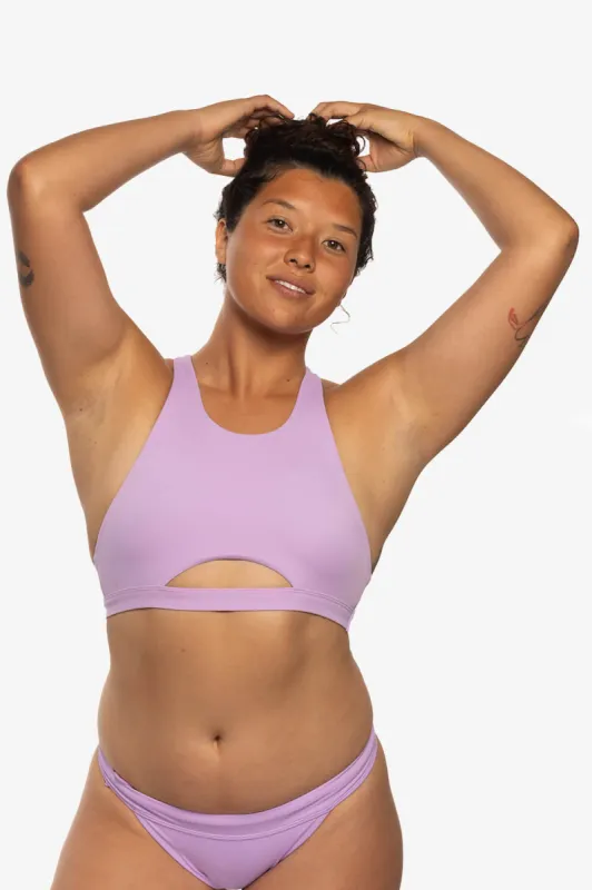 Carmen Bikini Top - Amethyst sold by Jolyn