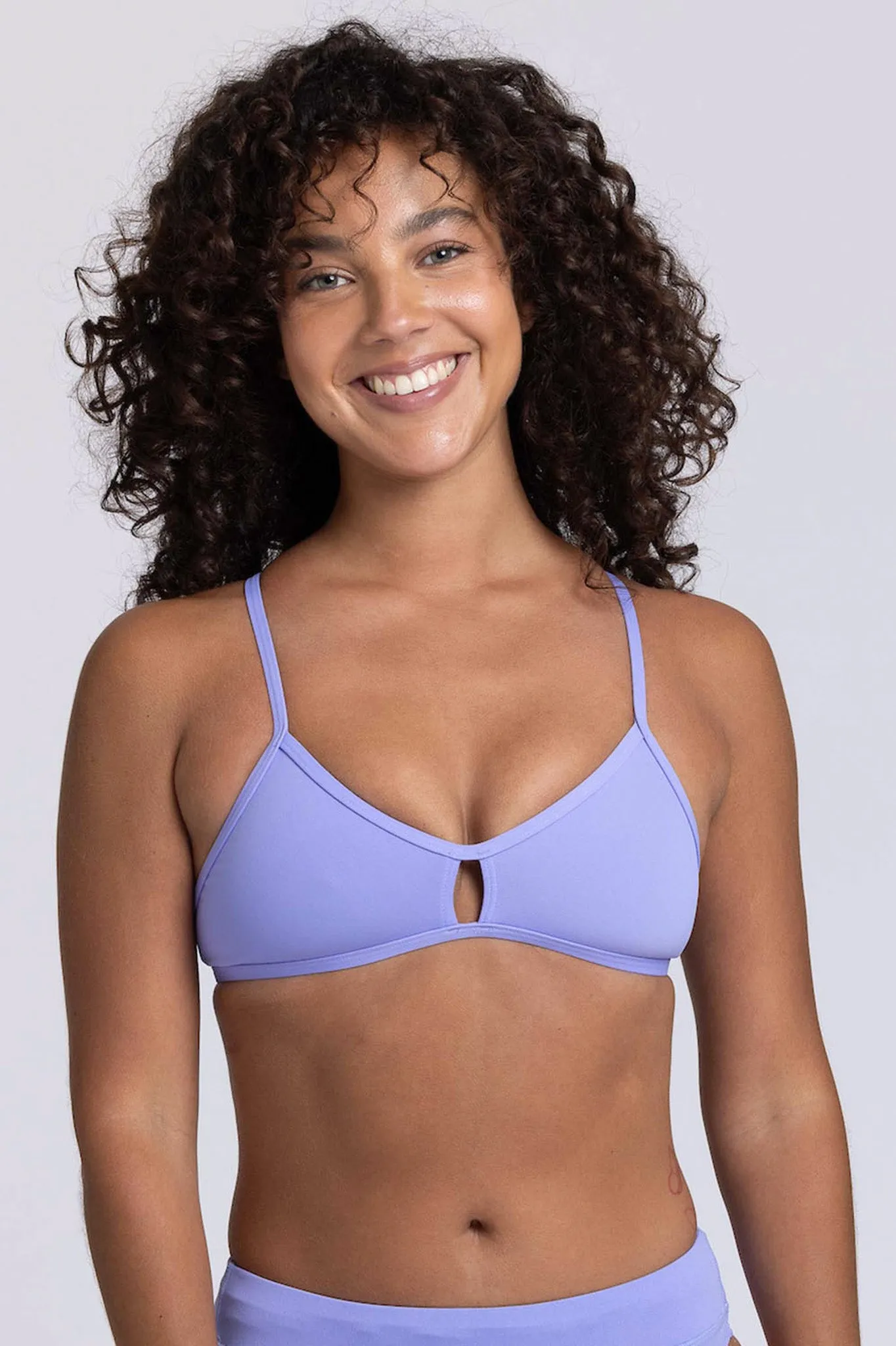 Vent Bikini Top - Lavender sold by Jolyn product image thumbnail 4