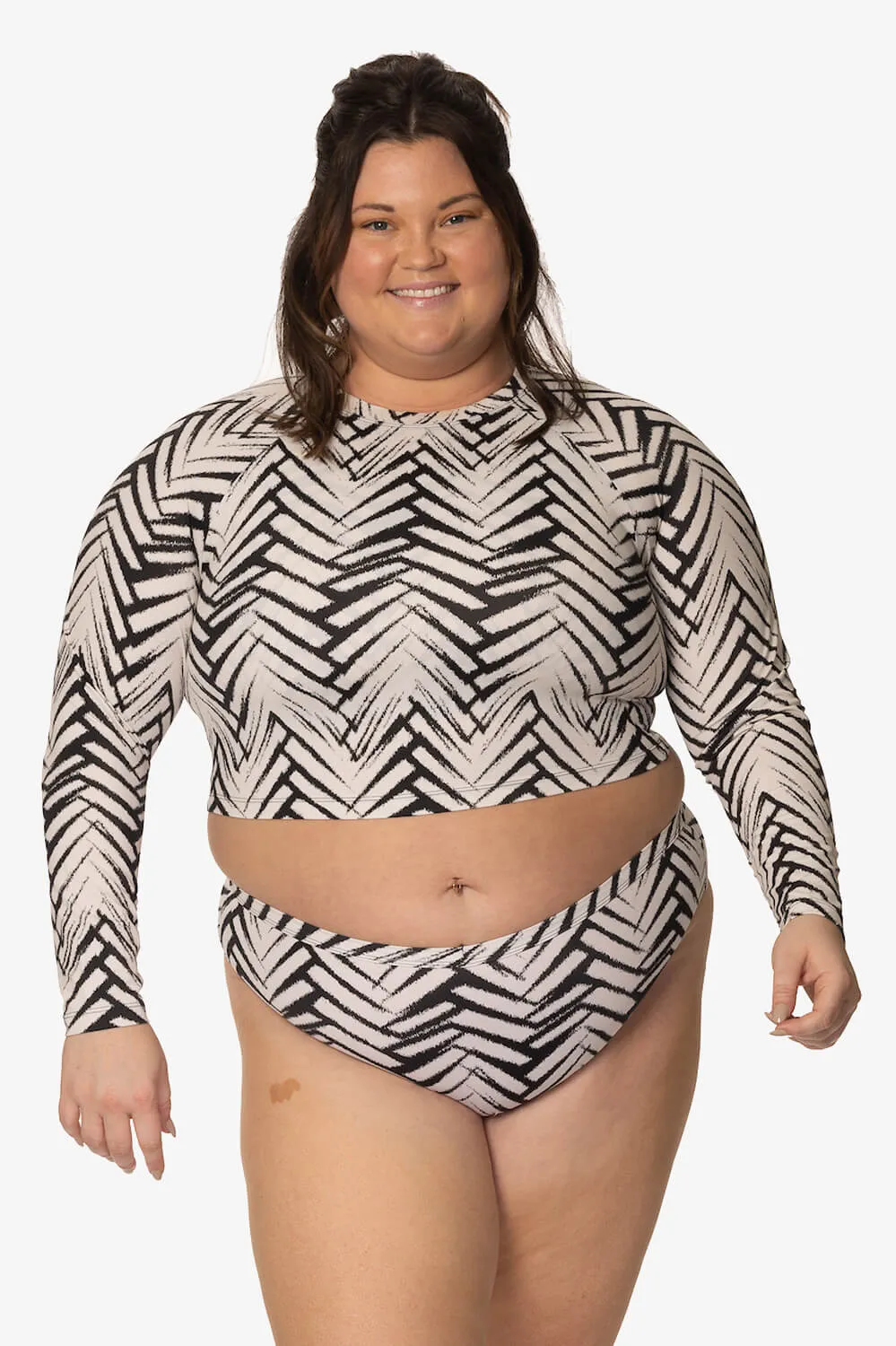 Moana Long Sleeved Crop Rashie - Pacific sold by Jolyn product image thumbnail 4