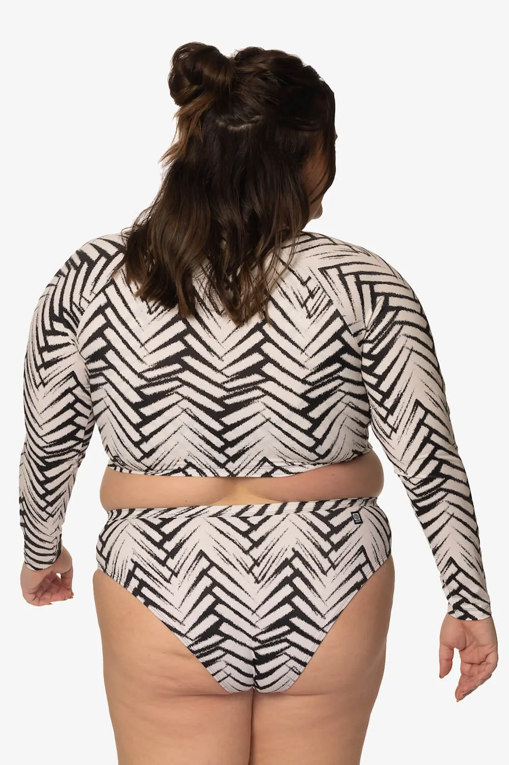 Moana Long Sleeved Crop Rashie - Pacific sold by Jolyn product image thumbnail 3