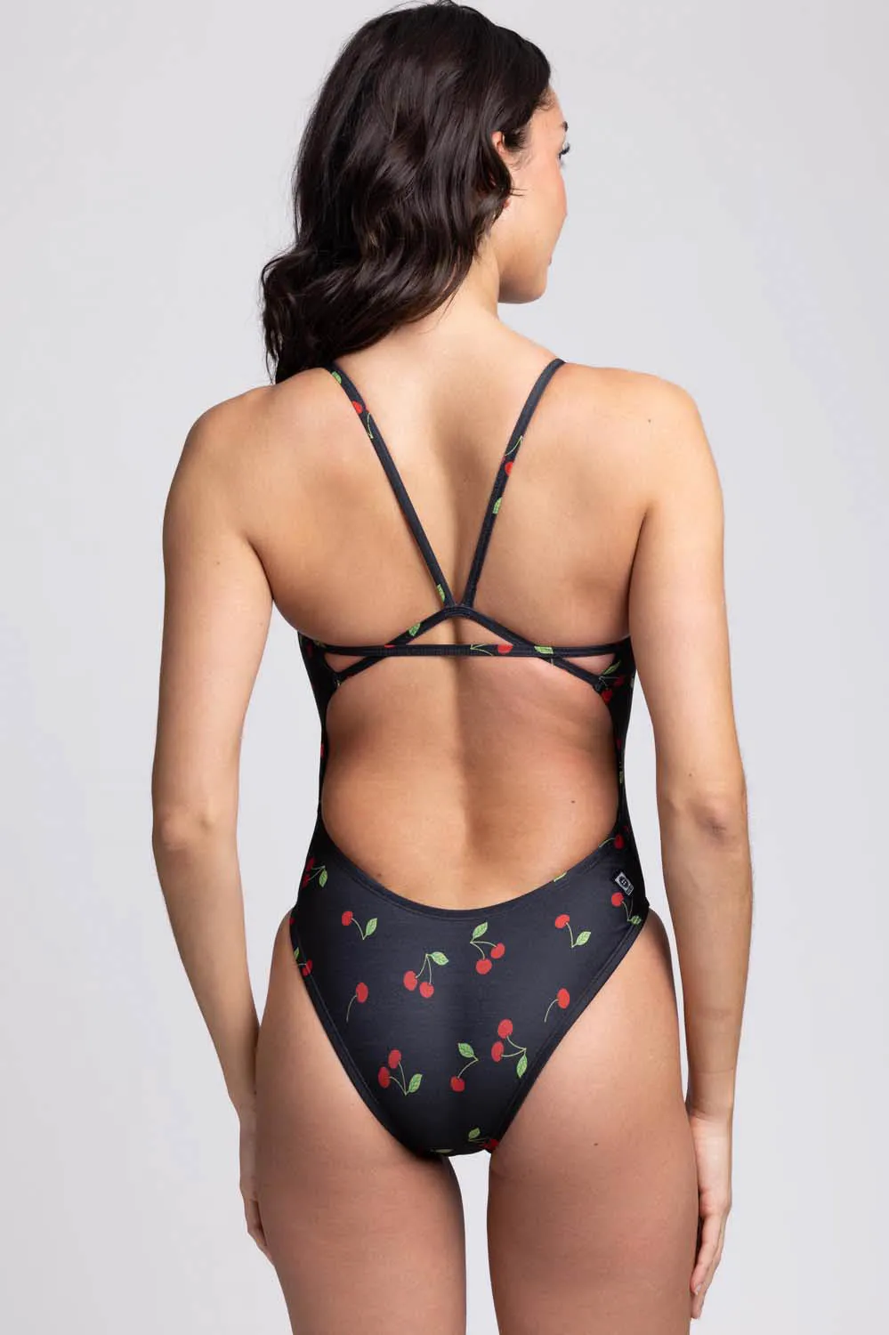 Perry Swim Onesie - Cherries sold by Jolyn product image thumbnail 3