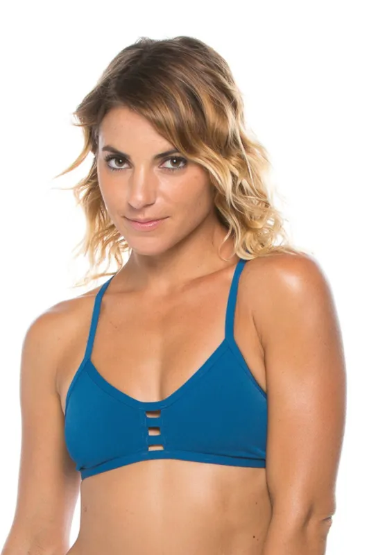 Tomcat Bikini Top - Deep Blue Sea sold by Jolyn