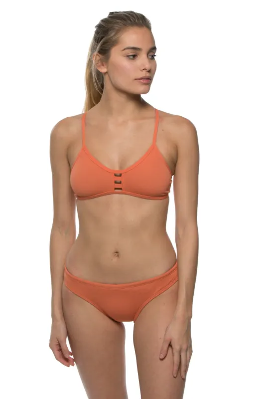 Andy Bikini Bottom - Terracotta sold by Jolyn