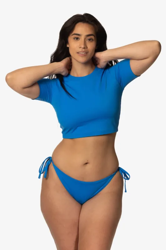 Fortuna Bikini Bottom - Sapphire sold by Jolyn