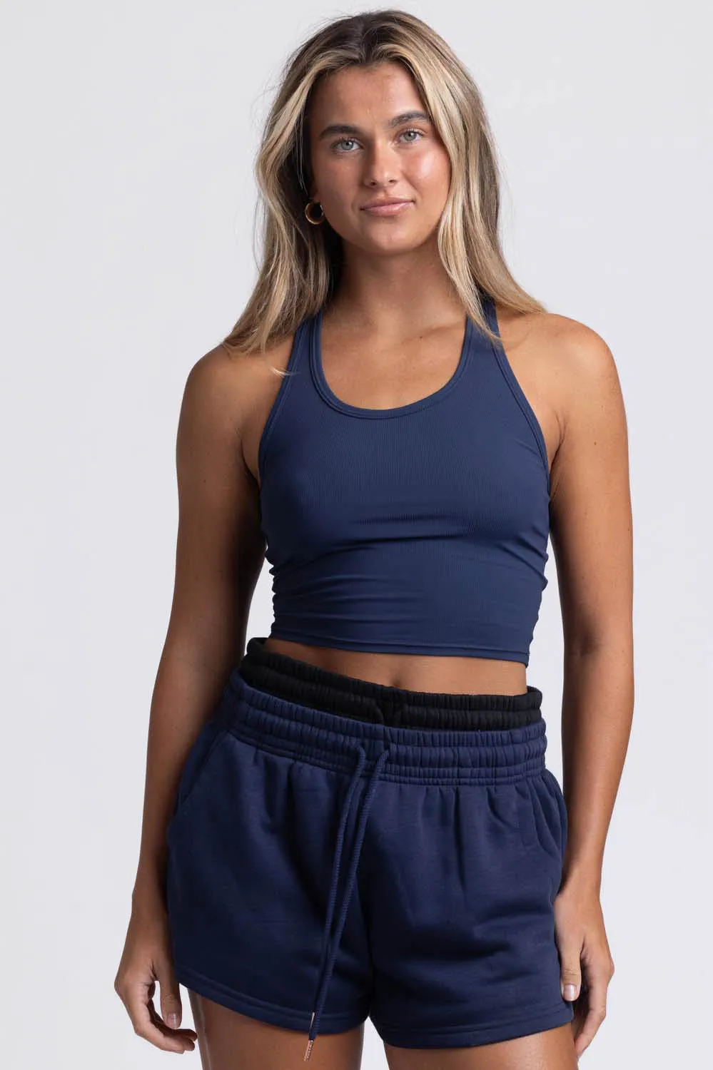 Rochelle Basic Crop Top - Anchor sold by Jolyn product image thumbnail 2