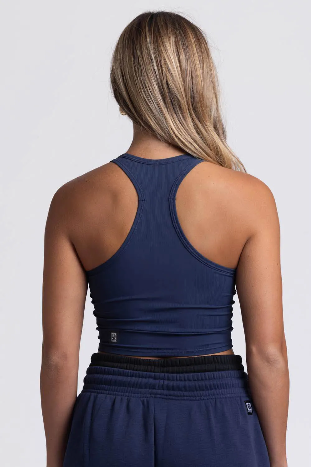 Rochelle Basic Crop Top - Anchor sold by Jolyn product image thumbnail 3