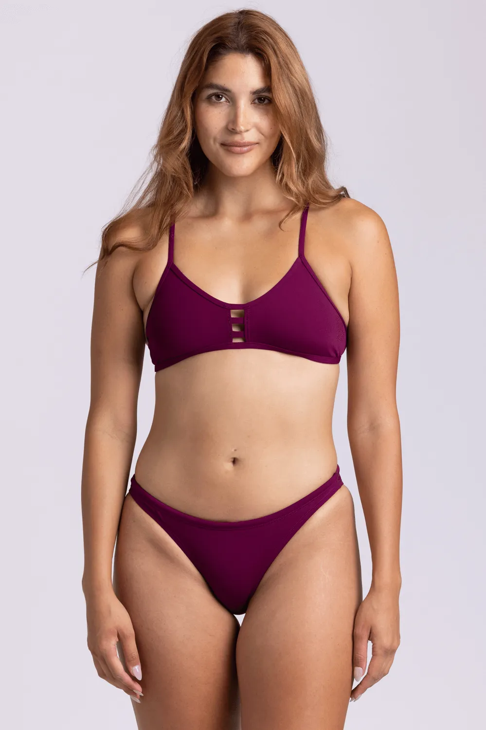 Europe Bikini Bottom - Cabernet sold by Jolyn product image thumbnail 2