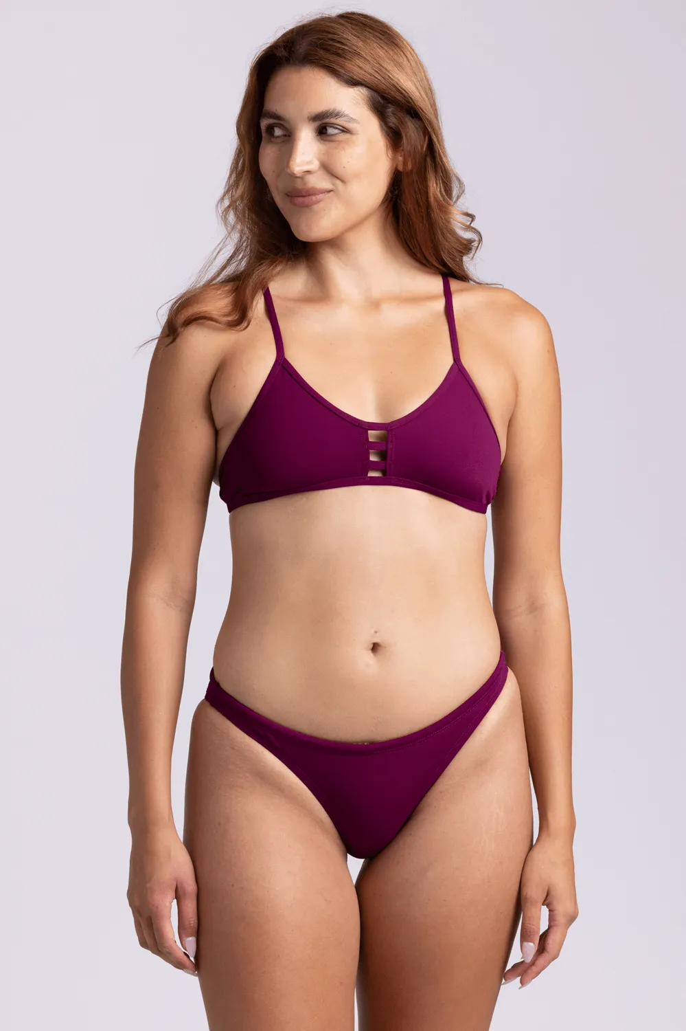 Europe Bikini Bottom - Cabernet sold by Jolyn product image thumbnail 5