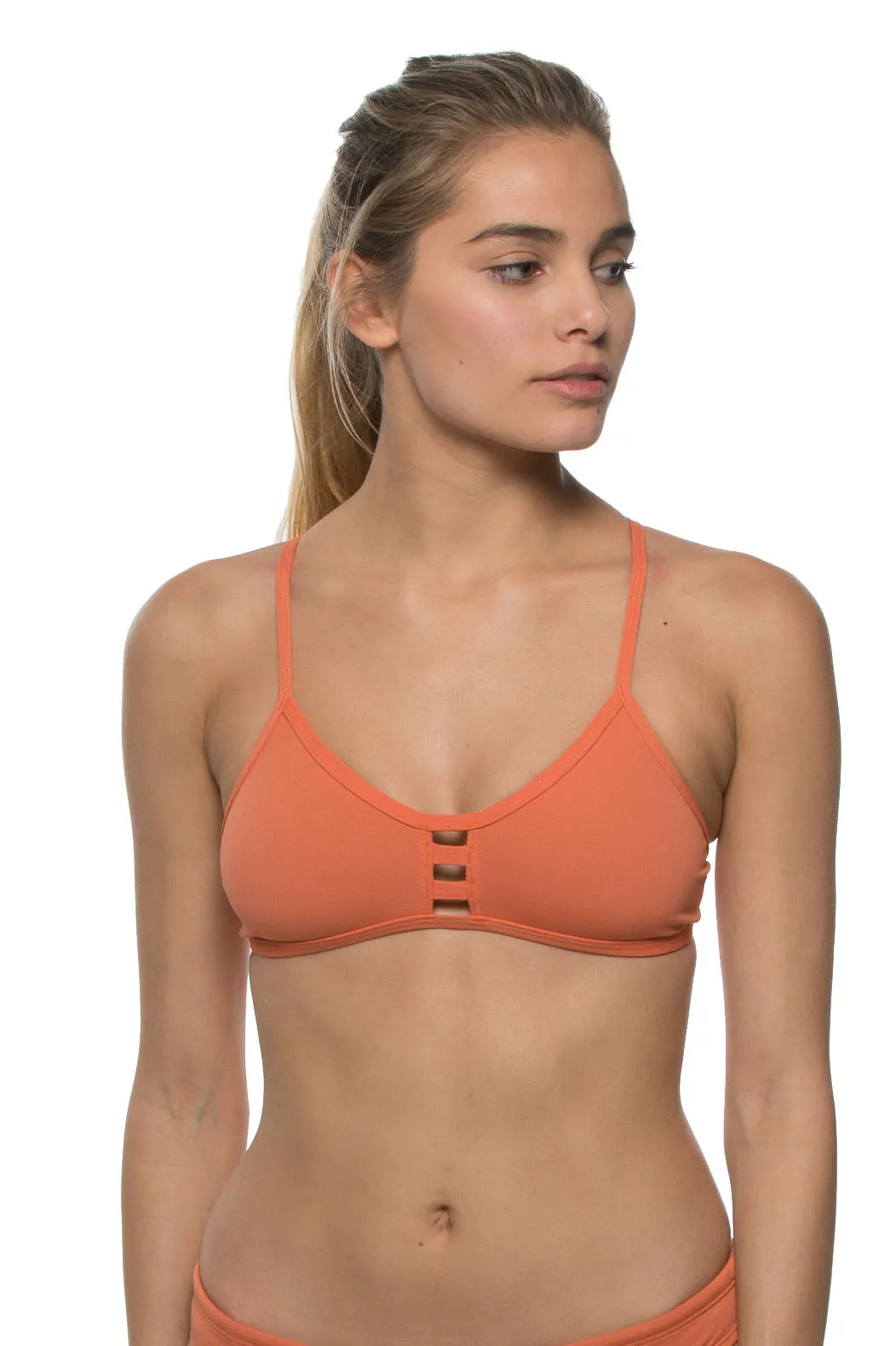 Tomcat Bikini Top - Terracotta sold by Jolyn