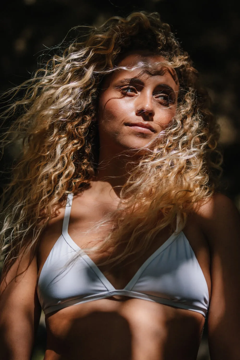 Lily Bikini Top - White sold by Jolyn