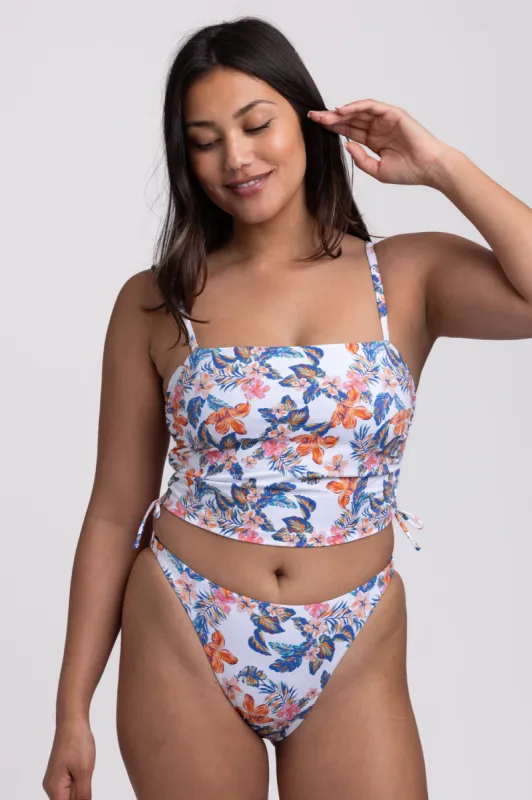 Haliewa Bikini Bottom - Flora Tiki sold by Jolyn