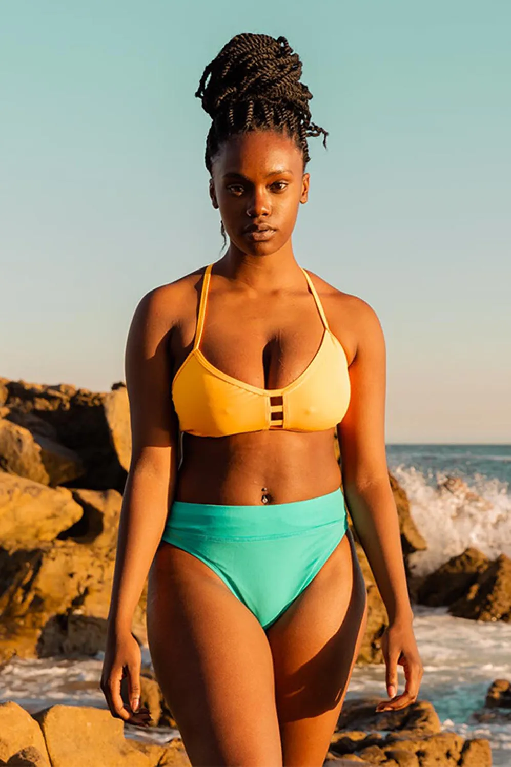 Zoe Bikini Bottom - Hawaii Blue sold by Jolyn product image thumbnail 5