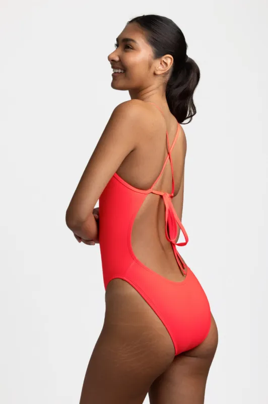 Dayna One Piece Swimsuit - Lava sold by Jolyn