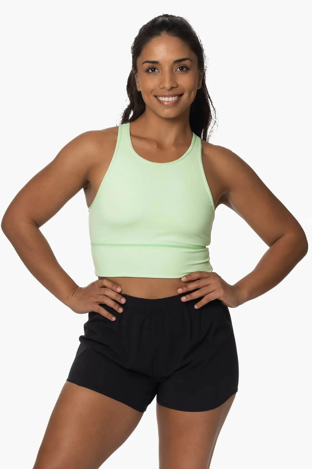 Janie High Waisted Run Short - Black sold by Jolyn product image thumbnail 3