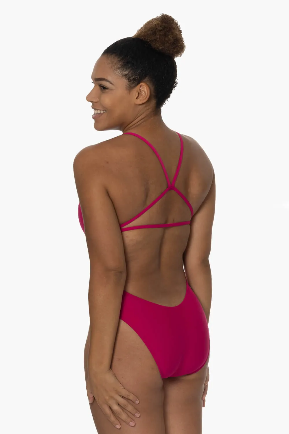 Raya Swim Onesie - Dragon Fruit sold by Jolyn product image thumbnail 4