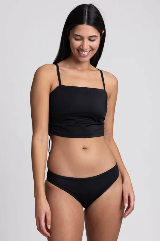 Valle Bikini Bottom - Black sold by Jolyn