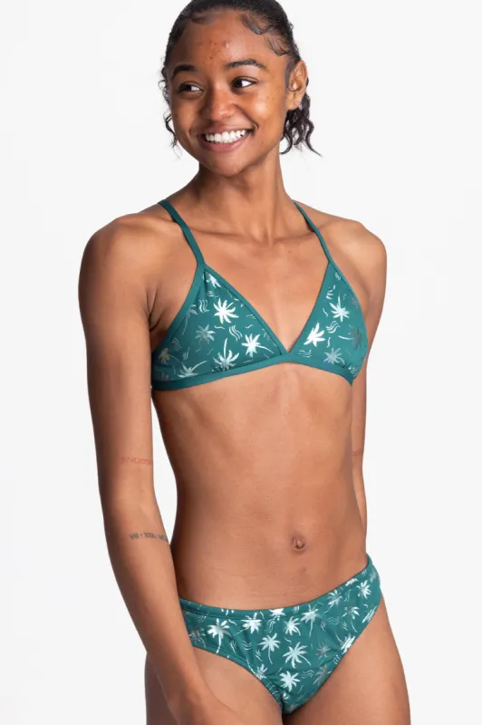 Triangle Bikini Top - Metallic Sandbar sold by Jolyn