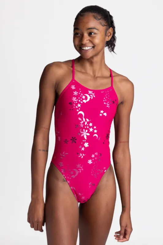 Brandon One Piece Swimsuit - Metallic Stellarise sold by Jolyn