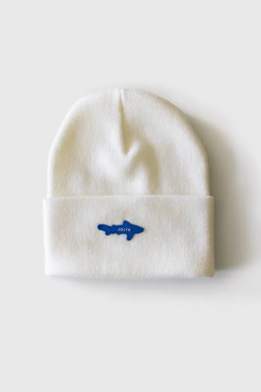 Cuff Beanie - Shark sold by Jolyn