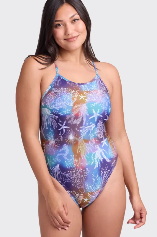 Jackson One Piece Swimsuit - Seawall sold by Jolyn