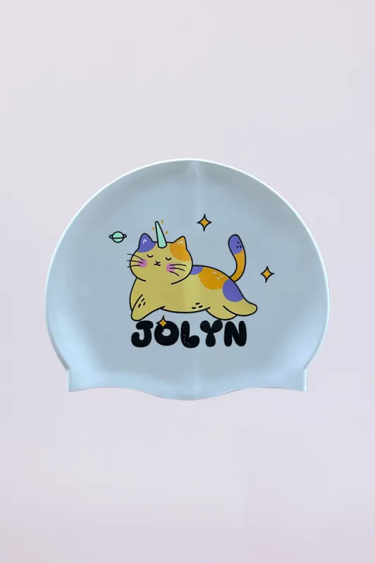 Silicone Swim Cap - Unicat sold by Jolyn