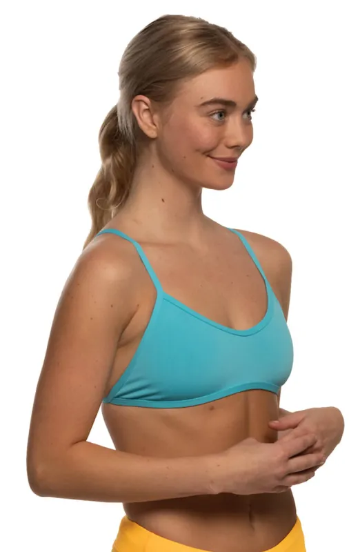 Malia Bikini Top - Hawaii Blue sold by Jolyn
