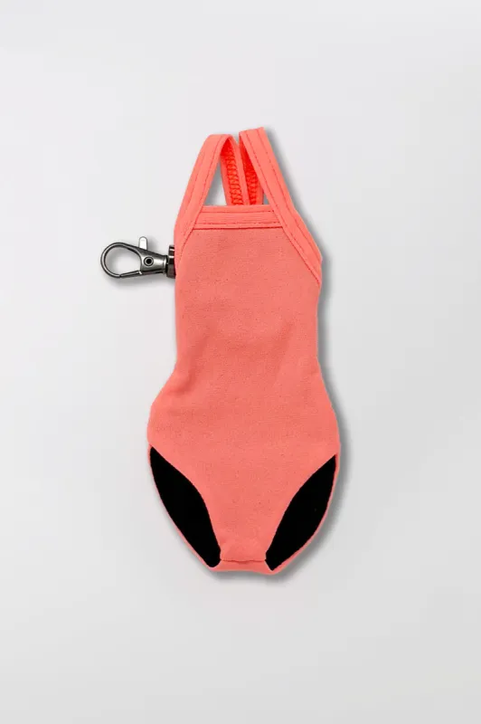 Mini Me Brandon Keychain - Papaya sold by Jolyn