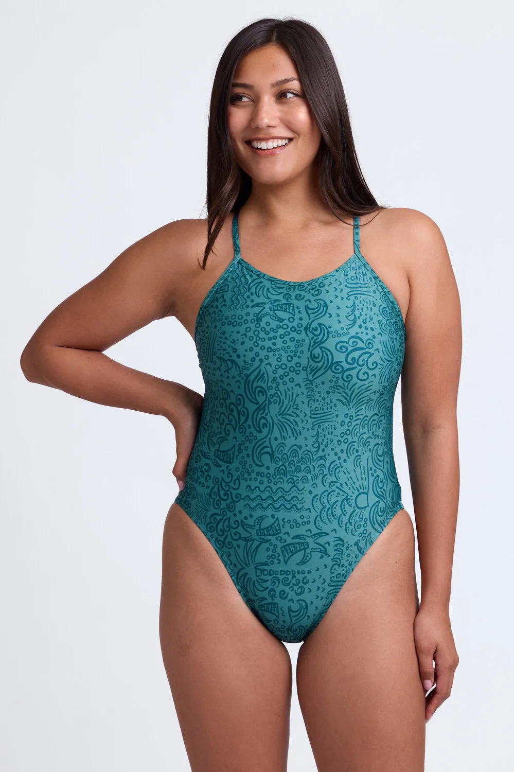 Julian One Piece Swimsuit - Rise N Shine sold by Jolyn product image thumbnail 2