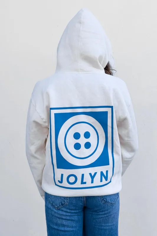 Raine Hoodie - Oatmeal Button sold by Jolyn