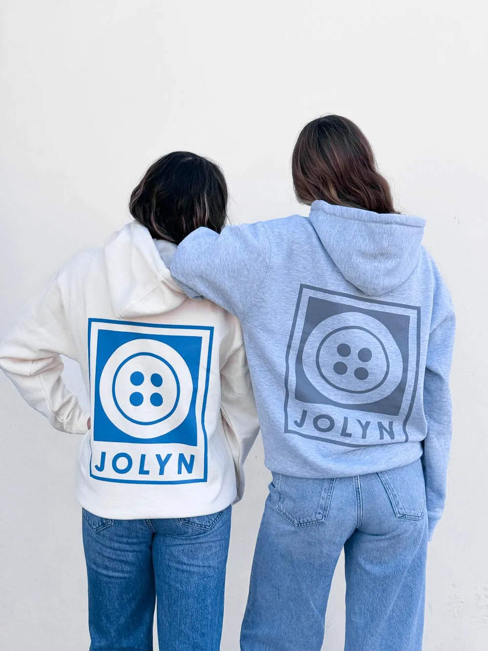 Raine Hoodie - Heather Grey Button sold by Jolyn product image thumbnail 4