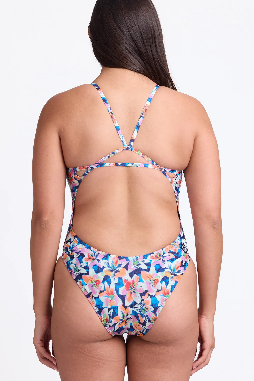 Perry One Piece Swimsuit - Lilies sold by Jolyn product image thumbnail 2