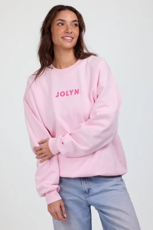 Roxanne Oversized Fleece Crewneck - JOLYN Luv sold by Jolyn