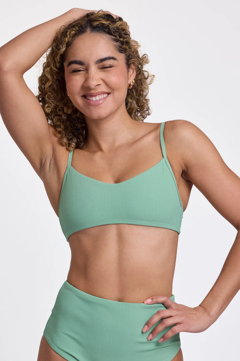 Eryn Bikini Top - Clover sold by Jolyn