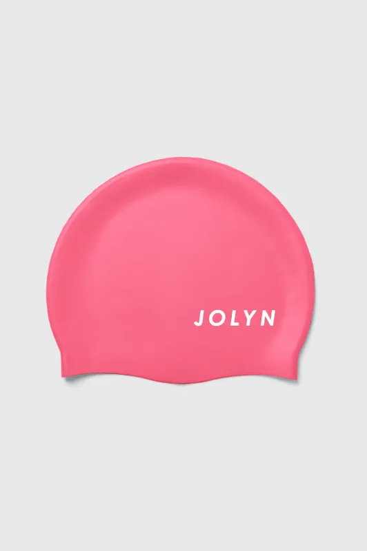 Silicone Swim Cap - Hot Pink sold by Jolyn