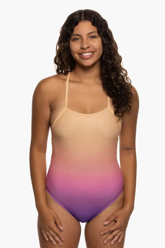Jackson 4 Swim Onesie - Beach Sunset sold by Jolyn