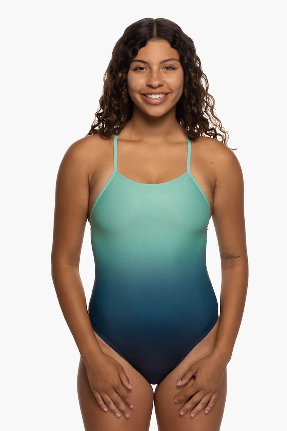 Jackson 4 Swim Onesie - Midnight Palm sold by Jolyn product image thumbnail 2