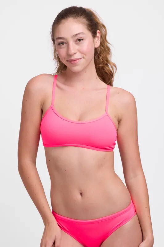 Jocelyn Bikini Top - Hot Pink sold by Jolyn