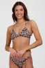 Triangle Bikini Top - Leopard sold by Jolyn