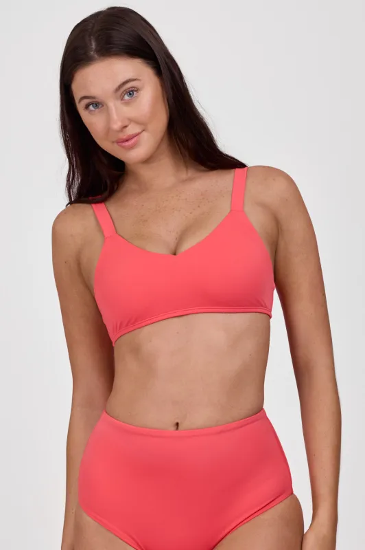 Kacey Bikini Top - Coral Reef sold by Jolyn