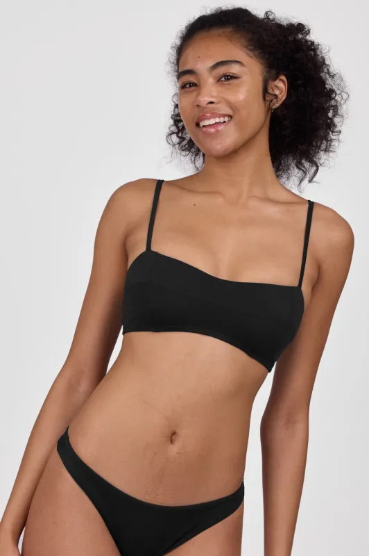 Ellen Bikini Top - Black sold by Jolyn