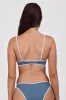 Amanda Bikini Top - Dolphins & White sold by Jolyn