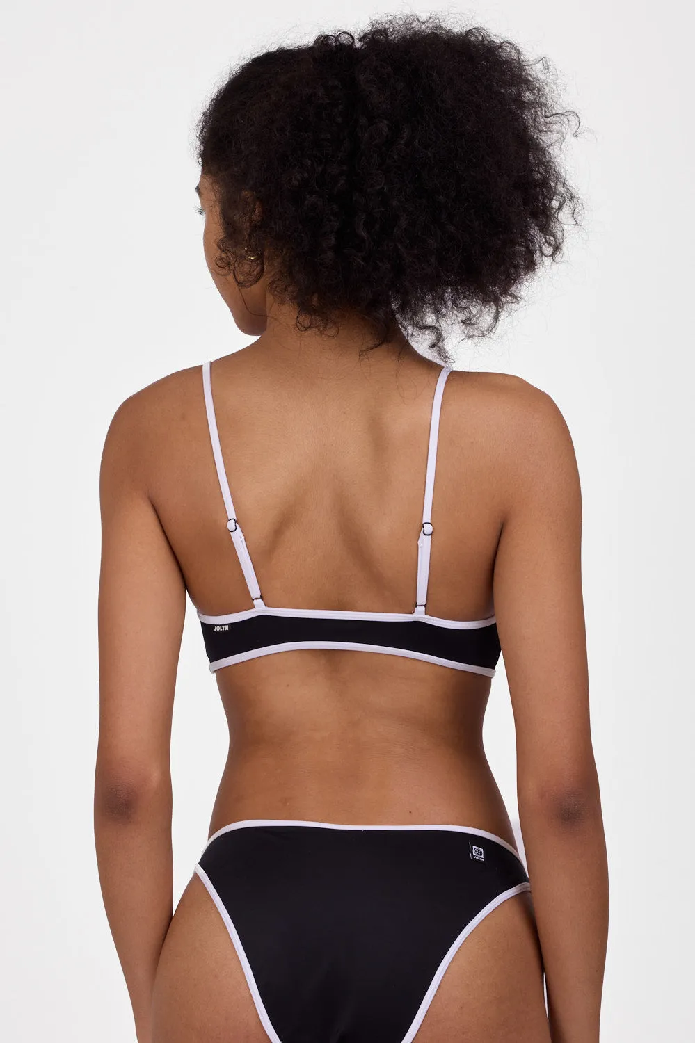 Amanda Bikini Top - Black & White sold by Jolyn product image thumbnail 3