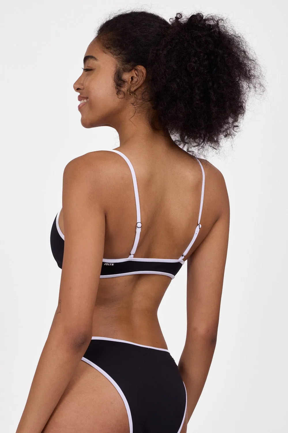 Amanda Bikini Top - Black & White sold by Jolyn product image thumbnail 2