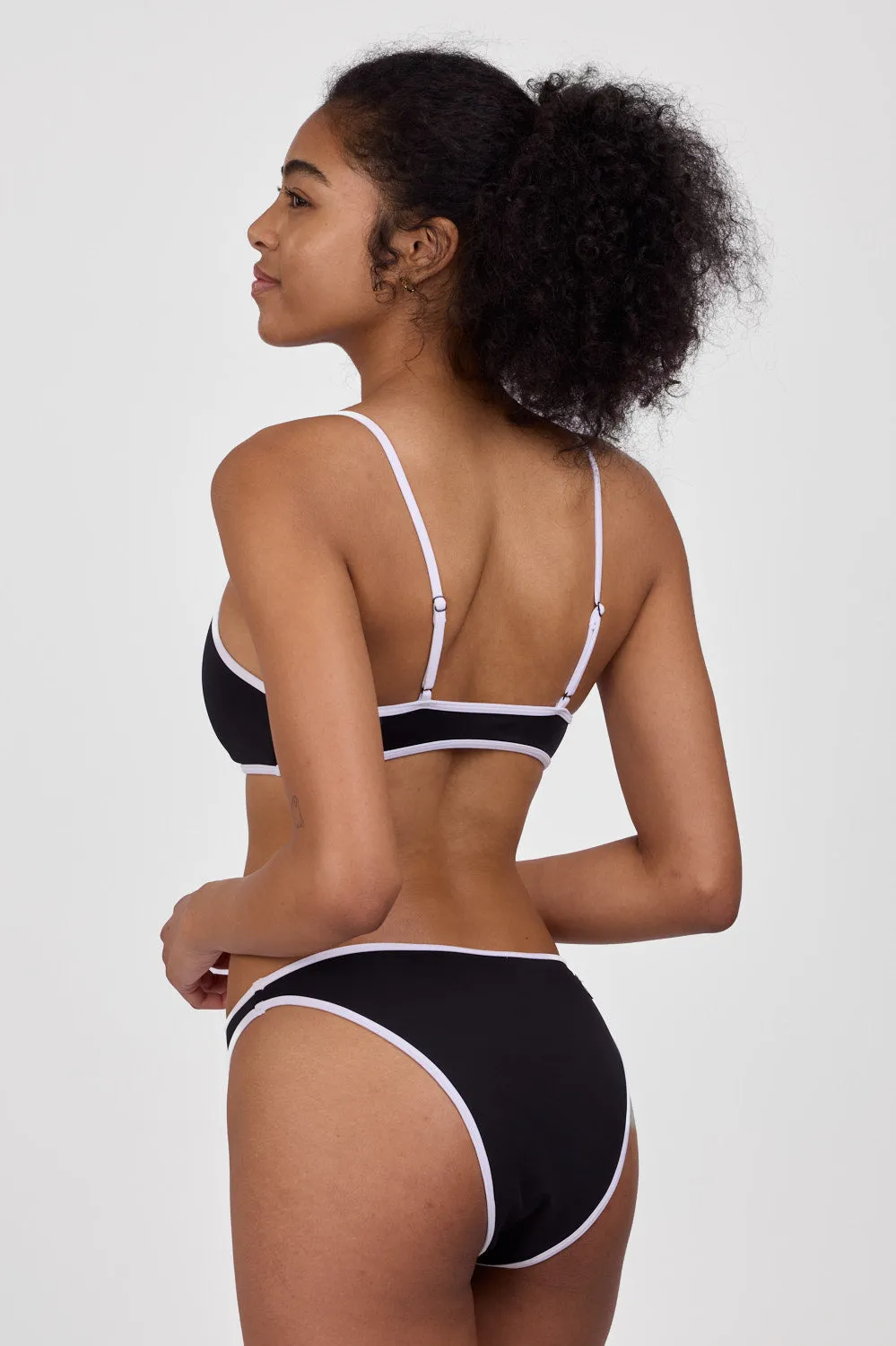 Dina Bikini Bottom - Black & White sold by Jolyn product image thumbnail 3
