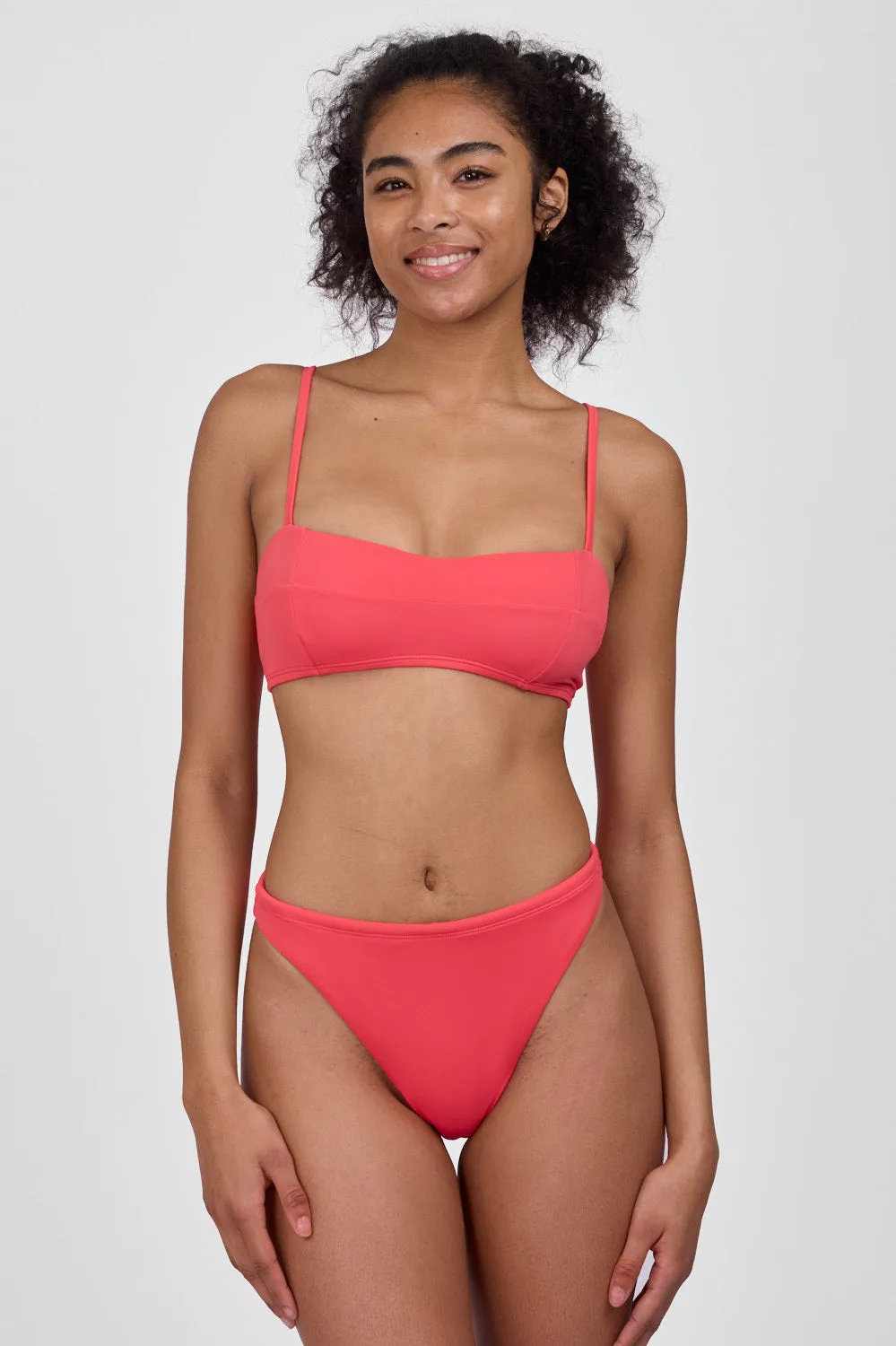 Ava Bikini Bottom - Coral Reef sold by Jolyn